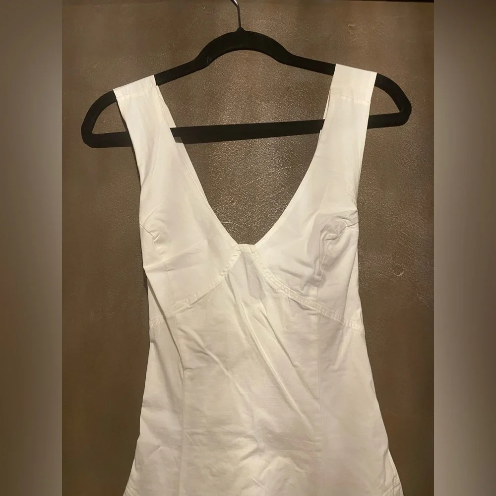 Free People White Midi Dress - Picture 2 of 8